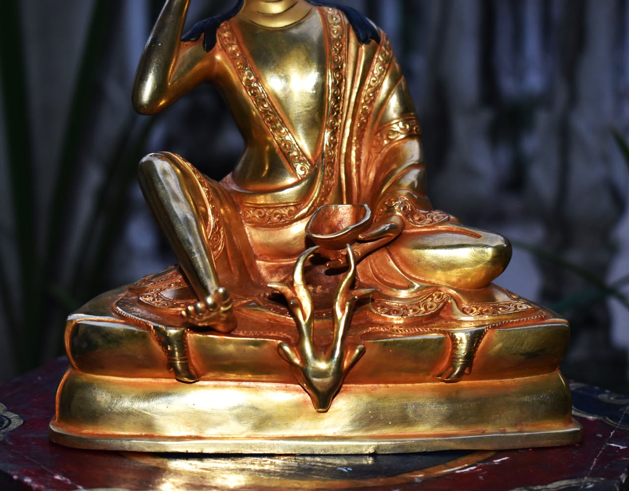 Milarepa Hand Made Masterpiece Statue From Nepal