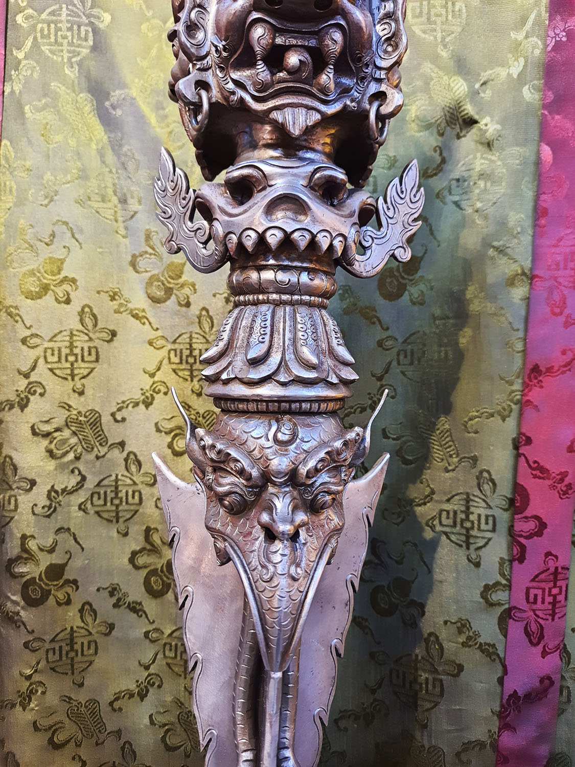 Iron Masterpiece Phurba/ Dagger From Nepal