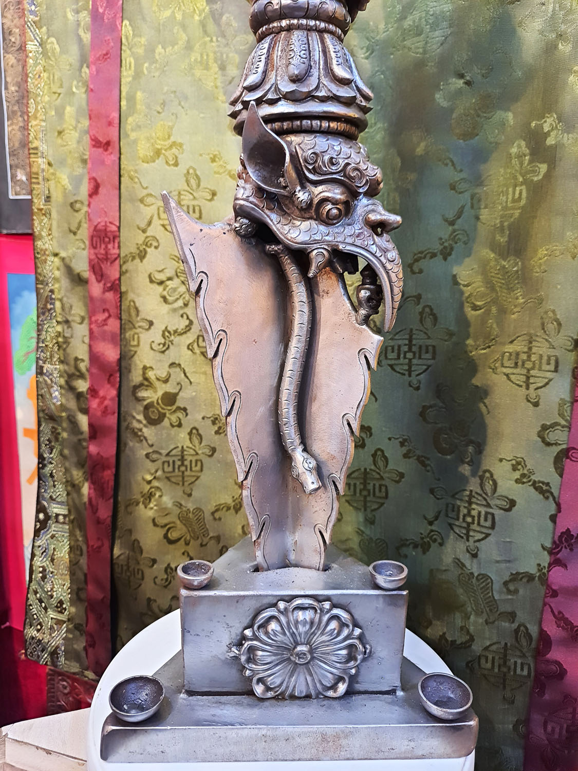 Iron Masterpiece Phurba/ Dagger From Nepal