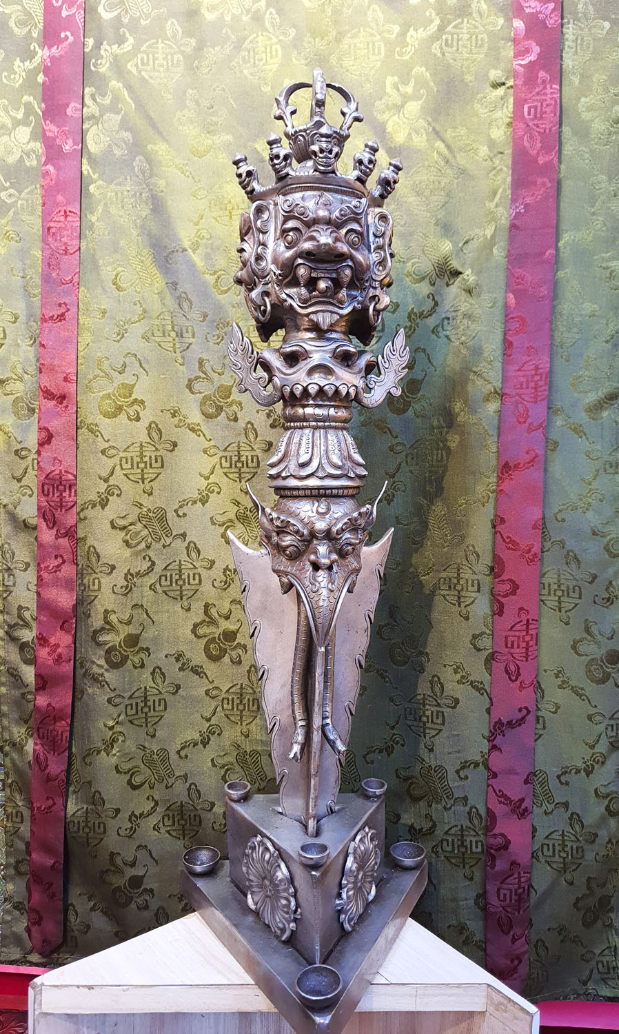 Iron Masterpiece Phurba/ Dagger From Nepal