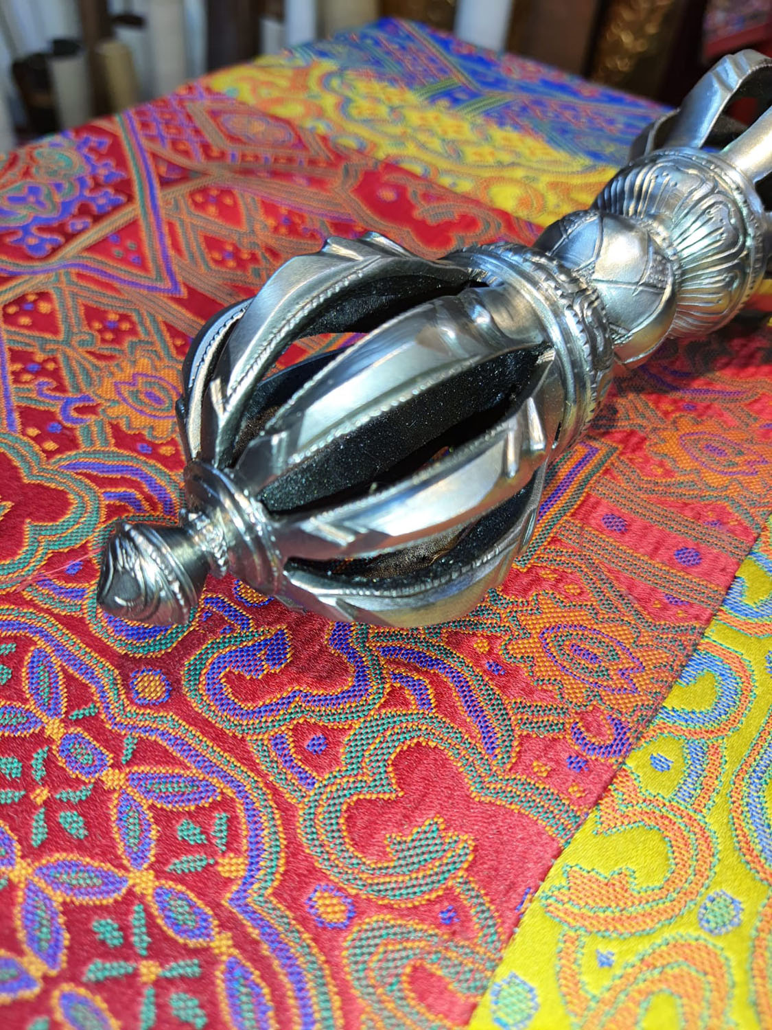 Iron Masterpiece Vajra Hand-Made From Nepal