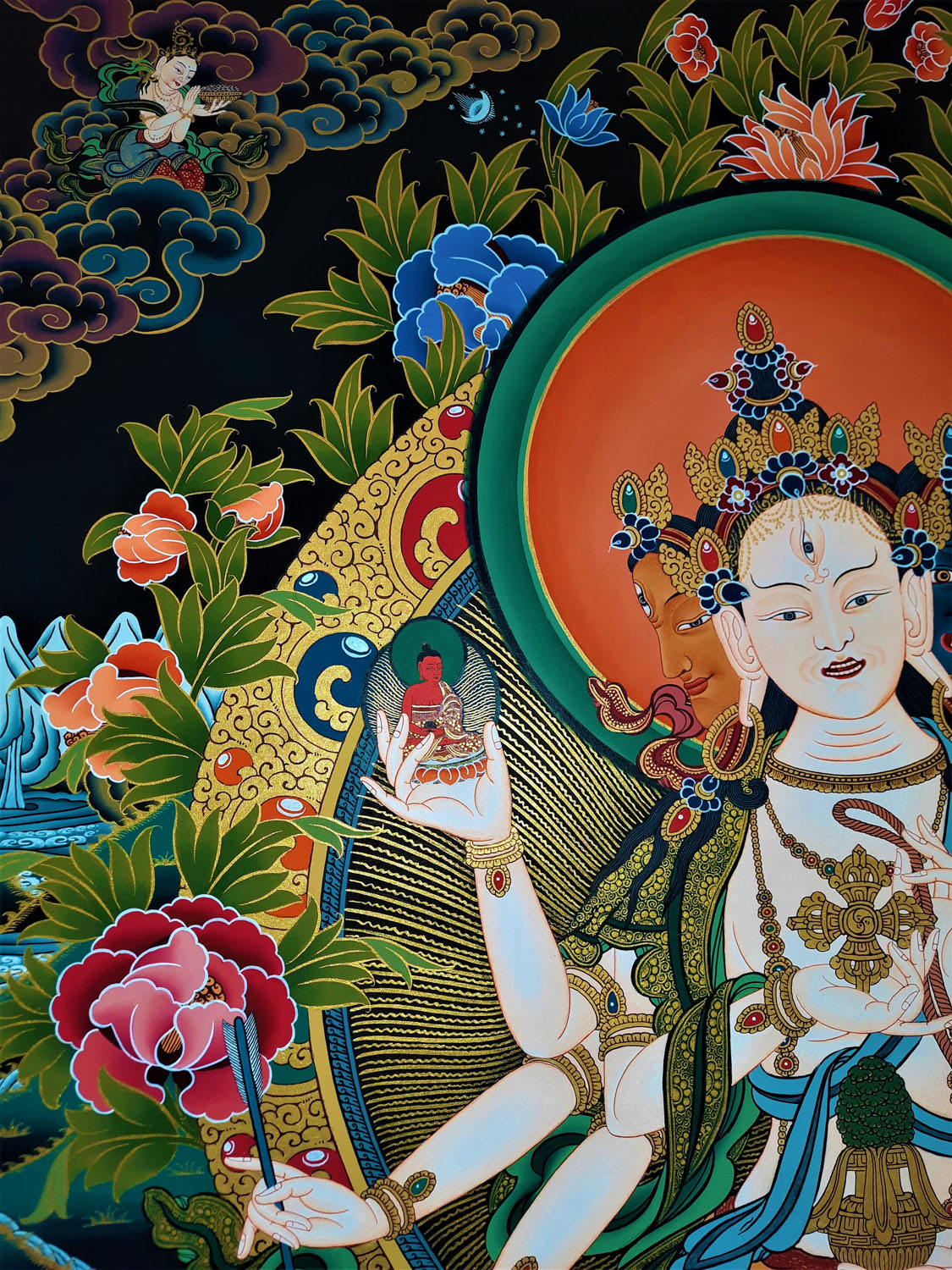 Namgyalma Masterpiece Tibetan Thangka Painting